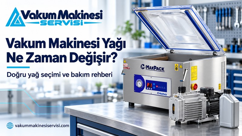 Vakum Makinesi Yağı Ne Zaman Değişir?